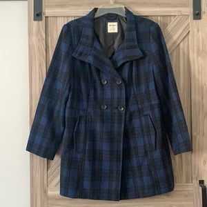 EUC women’s XL old navy long pea coat